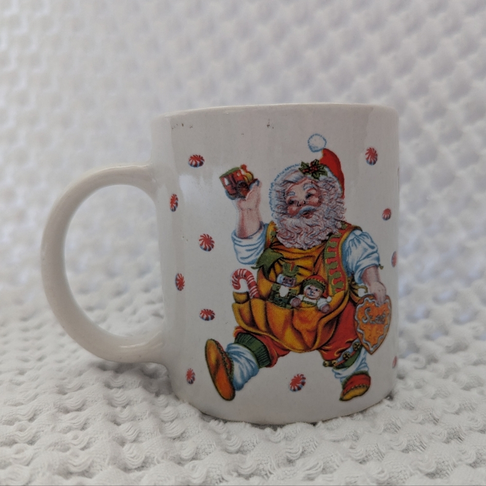 🎩 Santa's Magical Cookies Mug - Sakura Inc. - Vintage